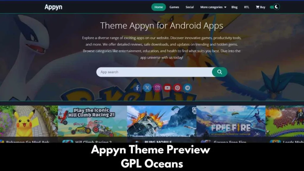 Appyn WordPress Theme Download Free