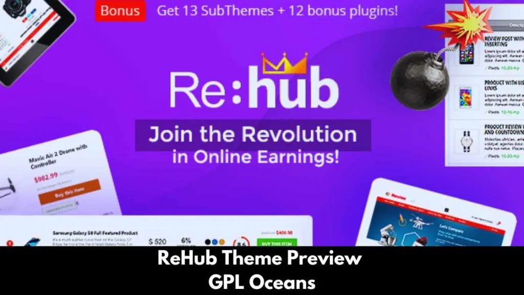 REHub WordPress Theme Download Free